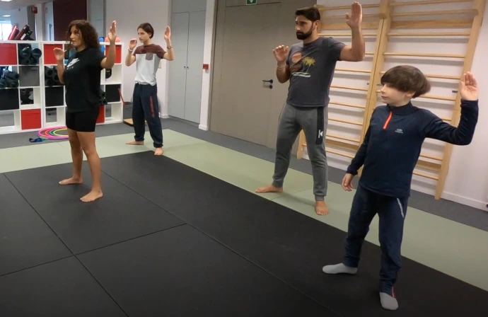 Class of Krav Maga Merchtem